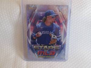 lot 73 image: 2023 Topps Bobby Witt JR Stars Of M...