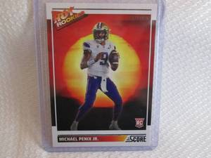 lot 77 image: 2024 Score Michael Penix JR Rookie ...