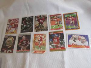 lot 81 image: Assorted Joe Montana Cards...