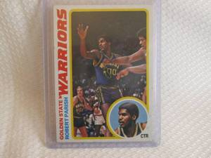lot 83 image: 1978-79 Topps Robert Parish Card...
