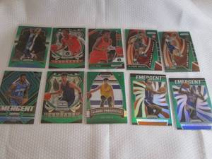 lot 86 image: Prizm Draft Picks Green Prizm Rook...