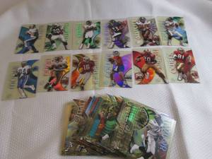 lot 94 image: 1999 SkyBox E-X Century Football Ca...