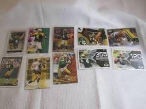 lot 96 image: Assorted Brett Favre Cards...