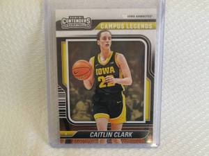 lot 206 image: 2024 Contenders Caitlin Clark Card...