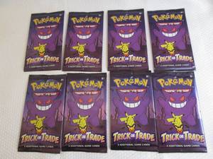 lot 220 image: 8 Trick Or Trade Pokemon Packs...