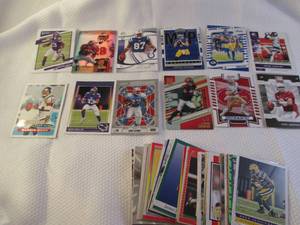 lot 241 image: 60 Assorted Football Cards...
