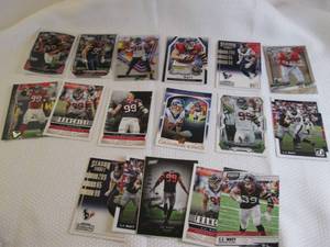 lot 247 image: Assorted J J Watt Cards...