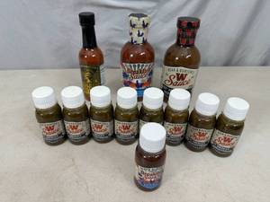lot 34 image: New Hot Sauce and Worcestershire Sauce
