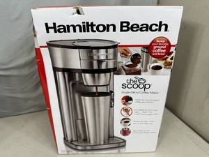 lot 41 image: New Hamilton Beach Single Serve Coffee Maker