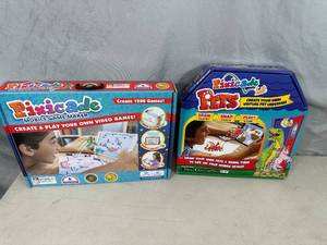 lot 49 image: 2 New Kids STEM Pixicade Mobile Game Maker Sets