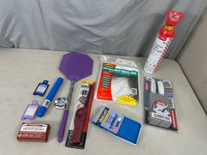 lot 52 image: New Merchandise, Oxygen, Dr. Bronners Soaps, Fly Swatter, and More
