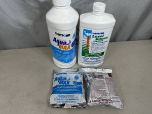 lot 99 image: New Thetford RV  Camper Tank Treatment, Sensor Cleaner, Etc