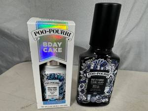 lot 201 image: 2 New Bottles Poo-Pourri Before you Go Toilet Spray