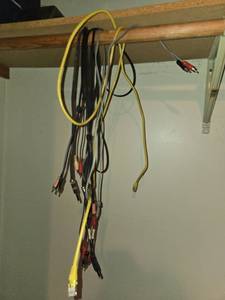 lot 31 image: Assorted Audio Video Cables and Patch Cords Collection