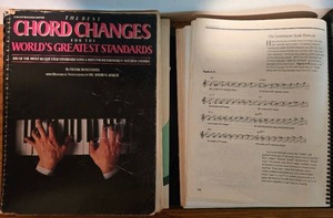 lot 34 image: Music Reference Collection with Books, Sheet Music, and Jazz Harmony CD