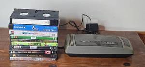 lot 57 image: Sima VHS Video Cassette Rewinder and Mixed Media Lot