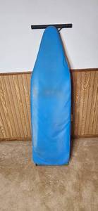 lot 63 image: Folding Ironing Board with Blue Cover