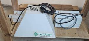 lot 79 image: Sun System Grow Light Fixture with Sunleaves Ballast and Cables