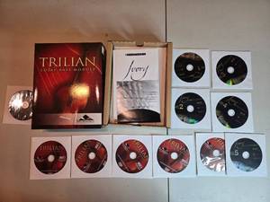 lot 103 image: Trilian Total Bass Module and Ivory Grand Pianos Virtual Instrument DVD Set
