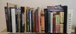 lot 217 image: Collection of Art, Music, History, and Reference Books