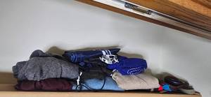 lot 252 image: Mixed Lot of Men s Clothing with Campus Wool Blend Sweater and Accessories