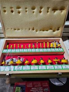 lot 11 image: NEW 24 RouterShaper Bits - Open box