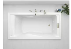 lot 13 image: American Standard Evolution EverClean 72 in. x 36 in. Whirlpool Tub in White