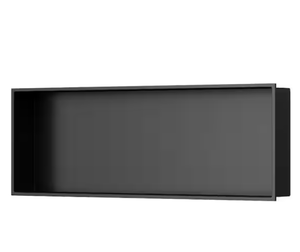 lot 51 image: BWE 30 in. W x 12 in. H x 4 in. D Stainless Steel Shower Niche Recessed Niche Shower for Bathroom Storage in Matte Black