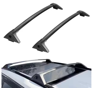 lot 55 image: Roof Rack Cross Bars 260 lbs. Load Capacity Rack Compatible with Toyota RAV4 2019-2023 Aluminum Anti-Rust Crossbars