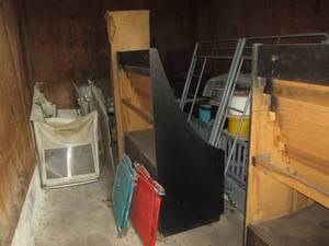 lot 01 image: Entire Contents Of a 10 X 20 Storage Unit, Including Many Spools Of Wire & Cable, Automotive, Snow Blower Enclosure, Retail Displays, & More  Bring A Trailer & Load It All