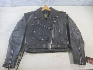lot 109 image: (FRNT) New Barneys Leather Leather...