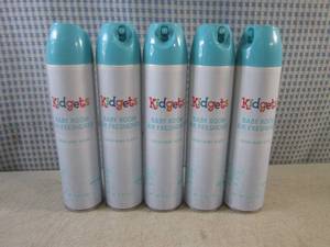 lot 192 image: (CSB) 5 Spray Cans of Kidgets Baby ...