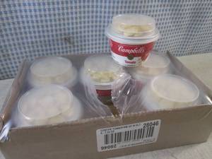 lot 228 image: (B-1) 6 Campbells Tomato Soup Singl...