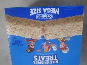 lot 236 image: (B-2) 12 Mega Size Rice Krispies Tr...