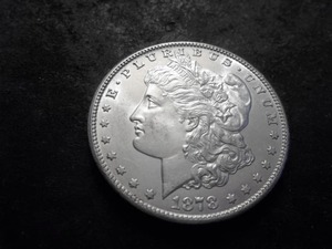 lot 3 image: 1878 S Morgan Silver Dollar