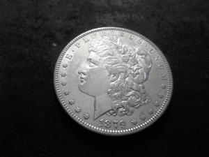 lot 4 image: 1879 Morgan Silver Dollar