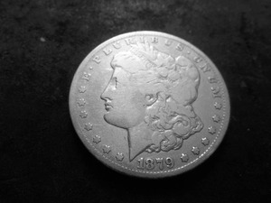 lot 5 image: 1879 CC Morgan Silver Dollar