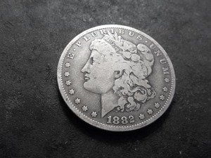 lot 18 image: 1882 O Morgan Silver Dollar