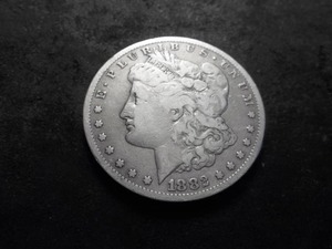lot 19 image: 1882 S Morgan Silver Dollar