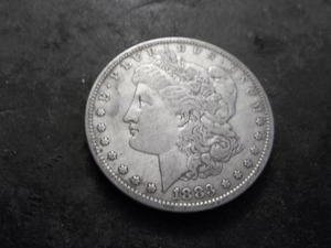 lot 20 image: 1883 Morgan Silver Dollar