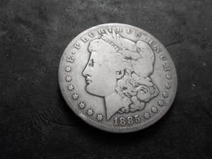 lot 29 image: 1885 CC Morgan Silver Dollar