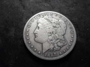 lot 40 image: 1888 S Morgan Silver Dollar