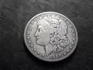 lot 44 image: 1889 S Morgan Silver Dollar