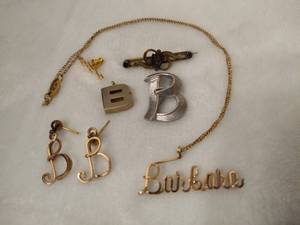 lot 69 image: 120 12K Barbara Necklace, B Pendants & More