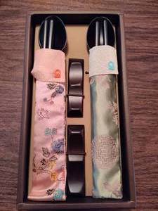 lot 47 image: Asain SpoonChopsticks & Stand Set
