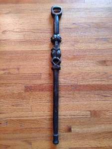 lot 34 image: Wood Walking Stick