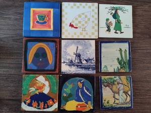 lot 112 image: Assorted Ceramic PlatesTrivets