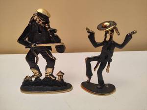 lot 145 image: Mixed Metal Figurines