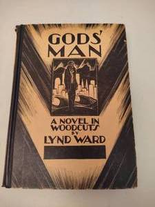 lot 149 image: Gods Man by Lynd Ward Copyright 1929