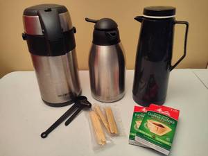 lot 166 image: Lot of Coffee Carafes